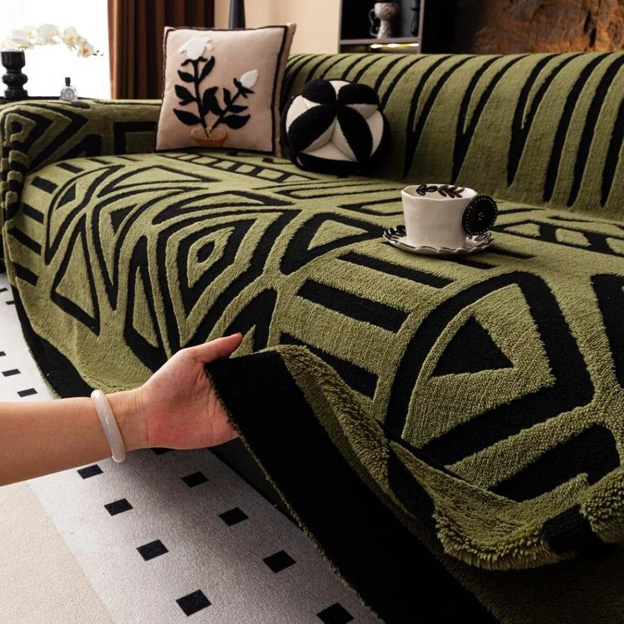 Boho Green-Black