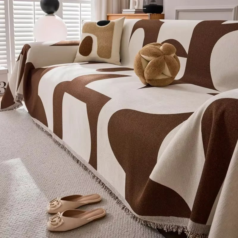 Modern White-Brown